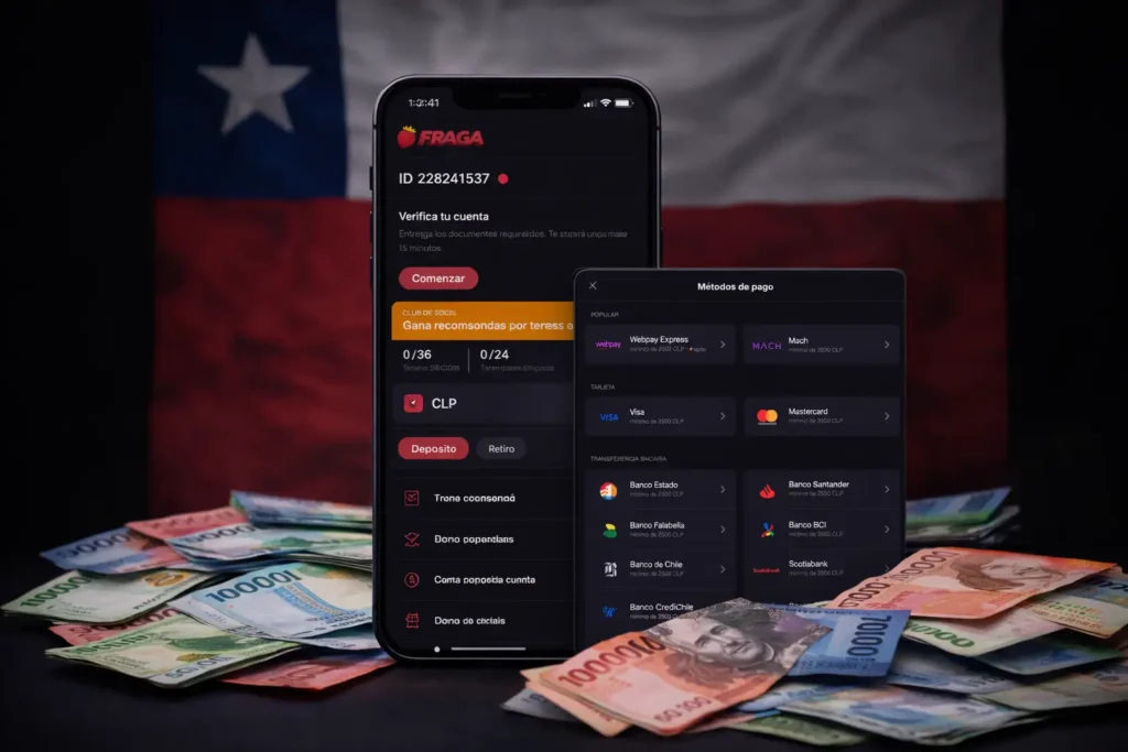 Cómo hacer un depósito en Fraga Chile